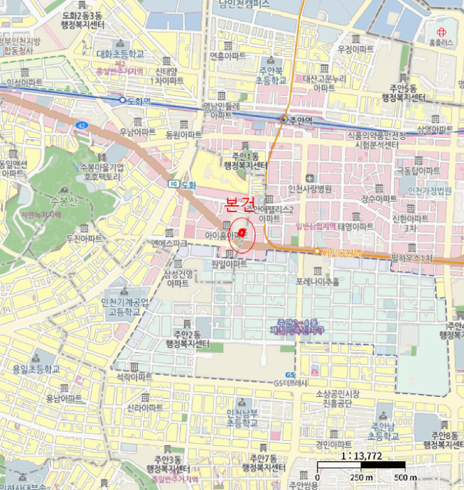 인천 미추홀구 도화동 상가,오피스텔,근린시설 경매 물건 사진 5 · 2025타경512028