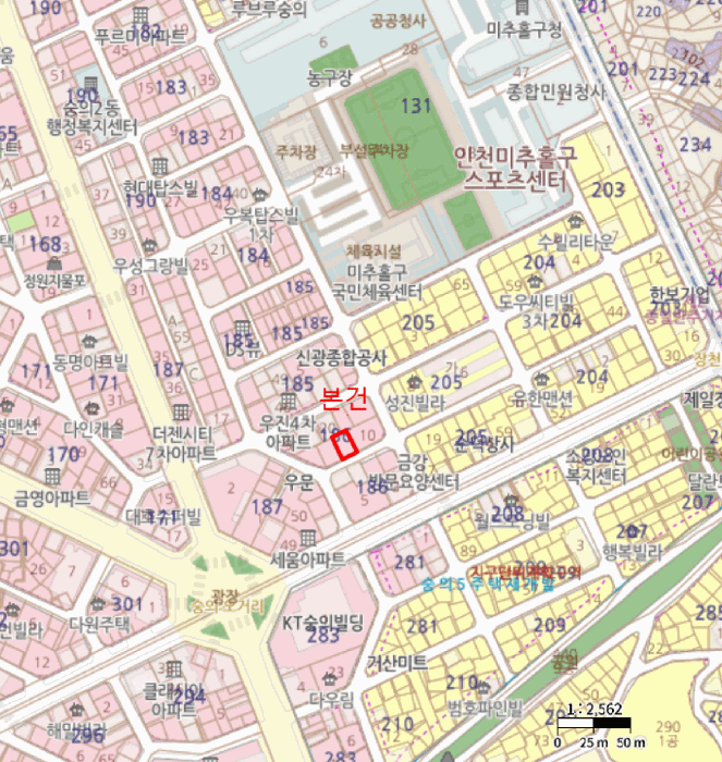 인천 미추홀구 숭의동 연립주택,다세대,빌라 경매 물건 사진 2 · 2025타경512080
