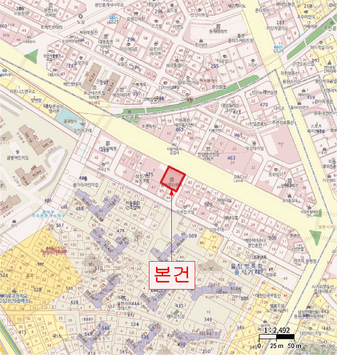 인천 미추홀구 용현동 오피스텔 경매 물건 사진 3 · 2025타경513221