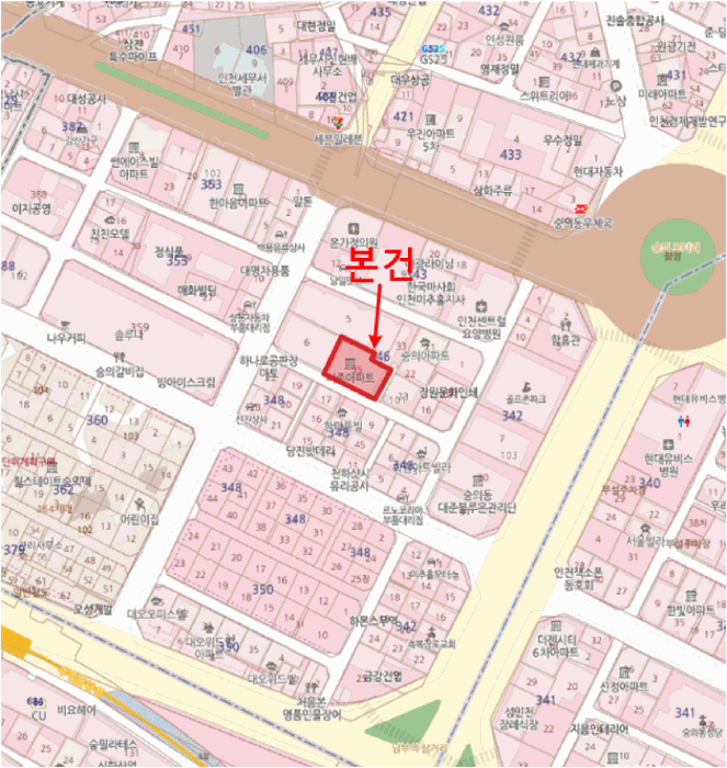 인천 미추홀구 숭의동 오피스텔 경매 물건 사진 3 · 2025타경513235