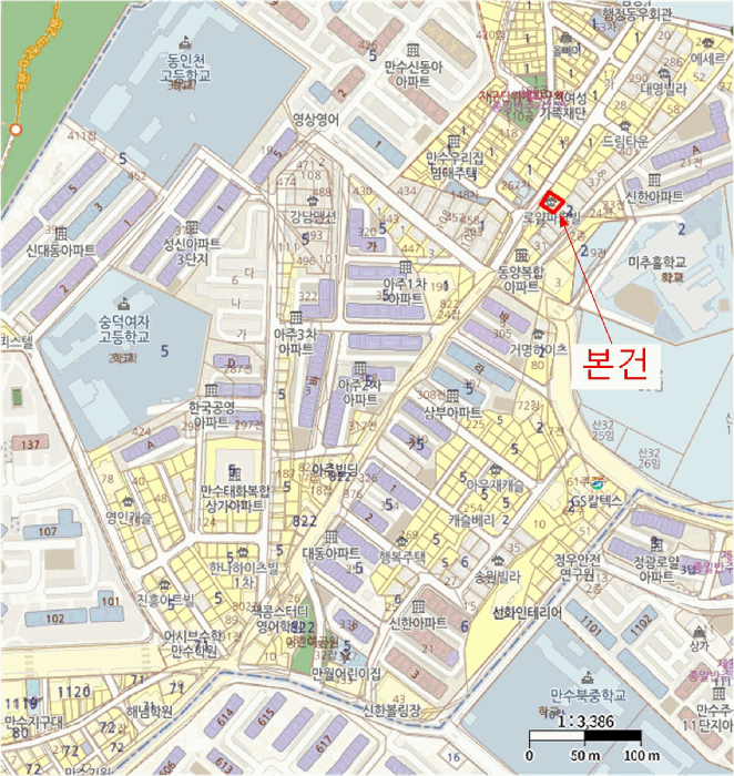 인천 남동구 만수동 연립주택,다세대,빌라 경매 물건 사진 4 · 2025타경513347