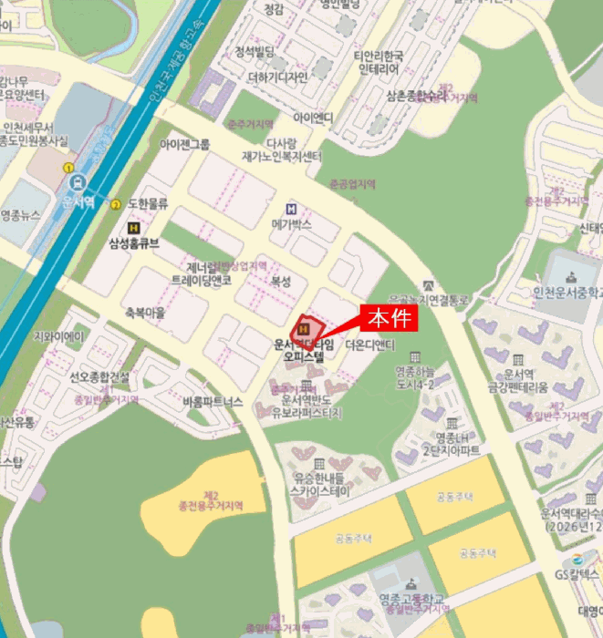 인천 중구 운서동 오피스텔 경매 물건 사진 5 · 2025타경513928