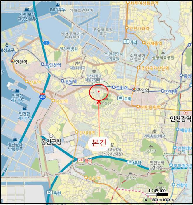 인천 미추홀구 도화동 연립주택,다세대,빌라 경매 물건 사진 5 · 2025타경513965
