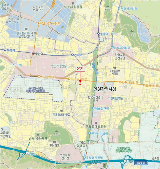 인천 남동구 간석동 연립주택,다세대,빌라 경매 물건 사진 3 · 2025타경514071