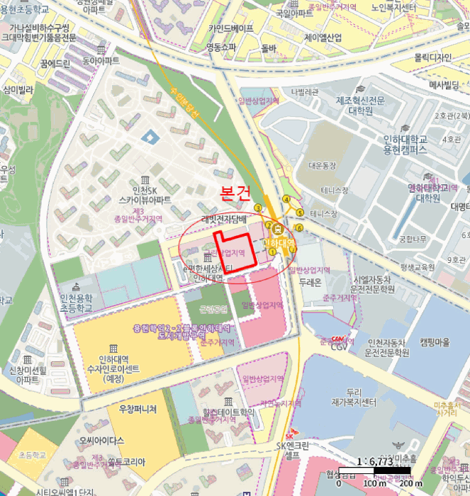 인천 미추홀구 용현동 오피스텔 경매 물건 사진 4 · 2025타경514232