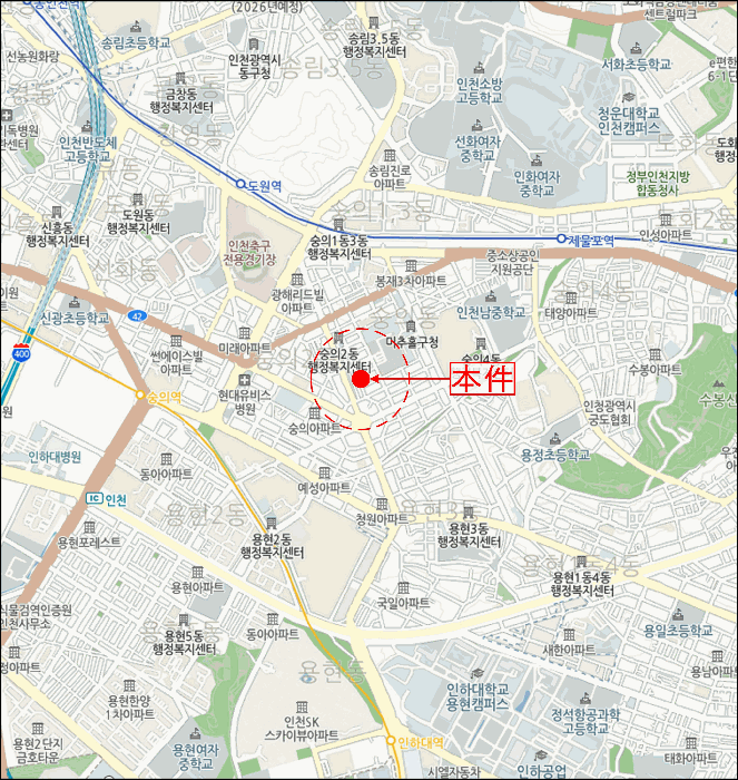인천 미추홀구 숭의동 오피스텔 경매 물건 사진 4 · 2025타경514562