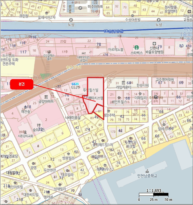 인천 미추홀구 숭의동 오피스텔 경매 물건 사진 3 · 2025타경514965