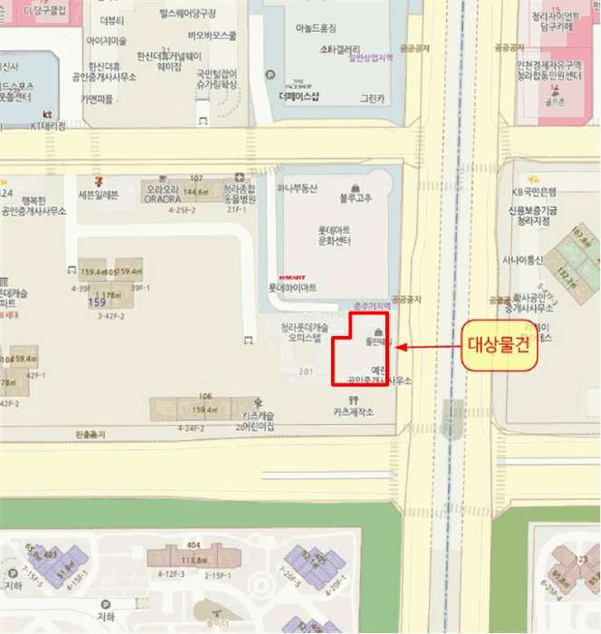 인천 서구 청라동 판매시설 경매 물건 사진 3 · 2025타경825