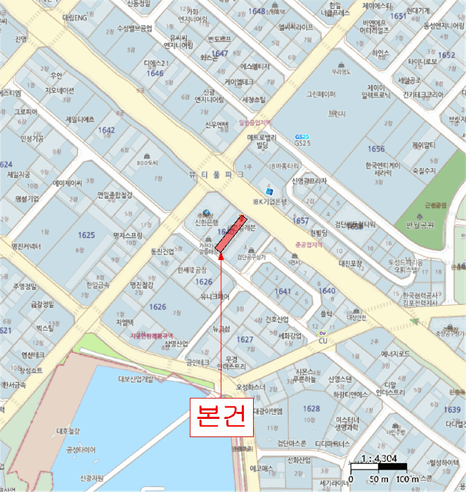 인천 서구 오류동 판매시설 경매 물건 사진