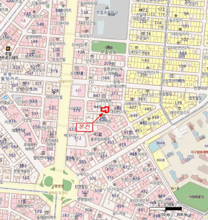 인천 부평구 부평동 다세대 경매 물건 사진 3 · 2026타경500110