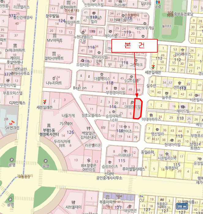 인천 부평구 부평동 오피스텔 경매 물건 사진 5 · 2026타경500299