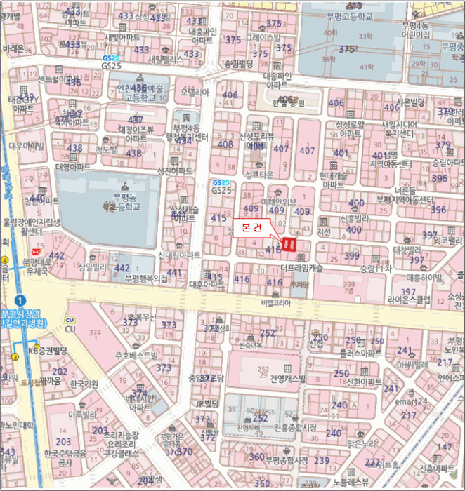인천 부평구 부평동 오피스텔 경매 물건 사진 3 · 2026타경500452