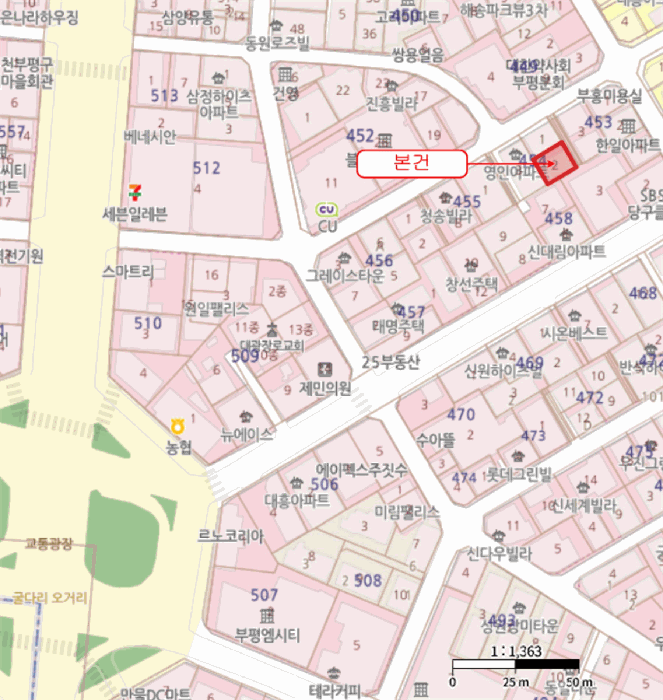 인천 부평구 부평동 다세대 경매 물건 사진 2 · 2026타경500637