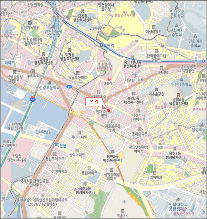 인천 미추홀구 숭의동 오피스텔 경매 물건 사진 3 · 2026타경500911