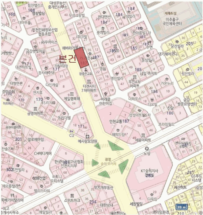 인천 미추홀구 숭의동 연립주택 경매 물건 사진