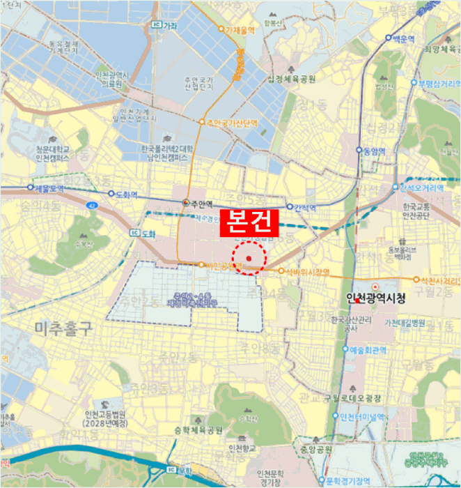 인천 미추홀구 주안동 오피스텔 경매 물건 사진 5 · 2026타경501090