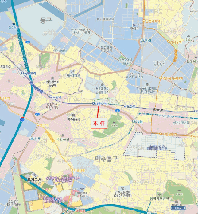 인천 미추홀구 숭의동 오피스텔 경매 물건 사진 2 · 2026타경501363
