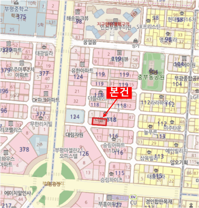 인천 부평구 부평동 오피스텔 경매 물건 사진 5 · 2026타경503146