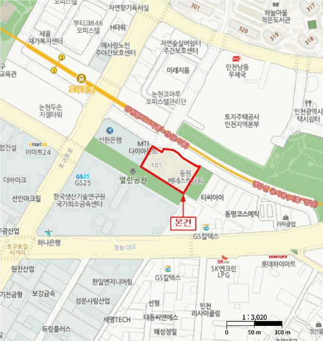 인천 남동구 논현동 오피스텔 경매 물건 사진 3 · 2026타경503173