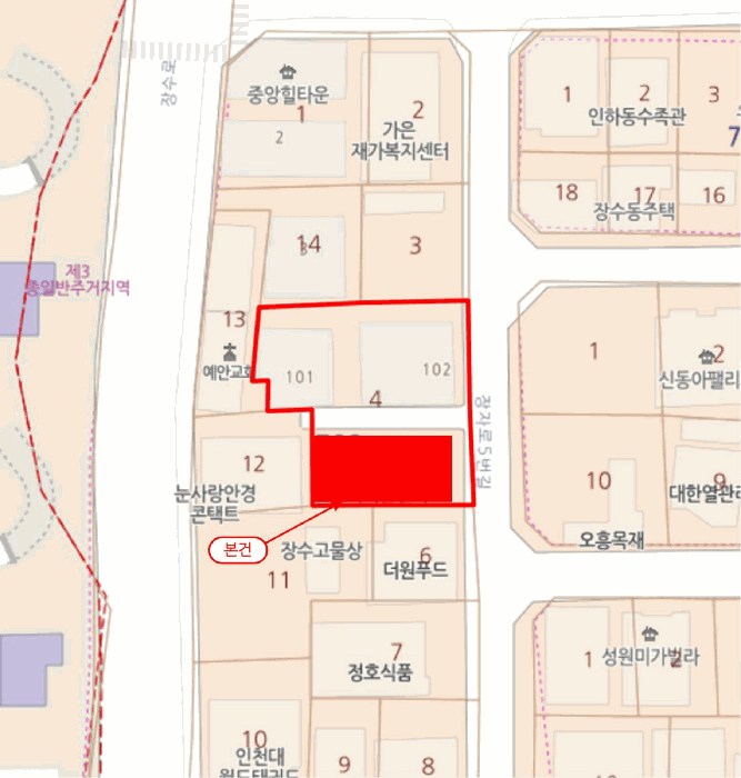 인천 남동구 장수동 연립주택,다세대,빌라 경매 물건 사진 4 · 2026타경503923