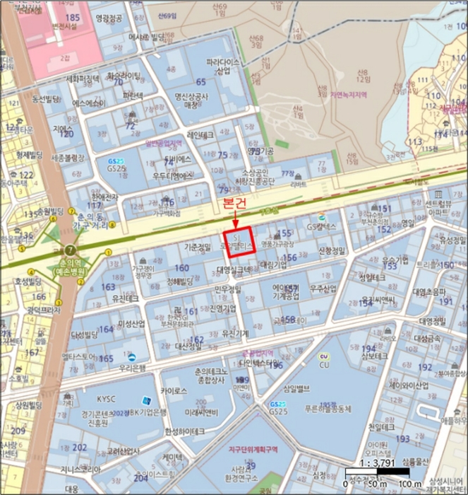 경기 부천시 원미구 춘의동 오피스텔 경매 물건 사진 5 · 2024타경45410