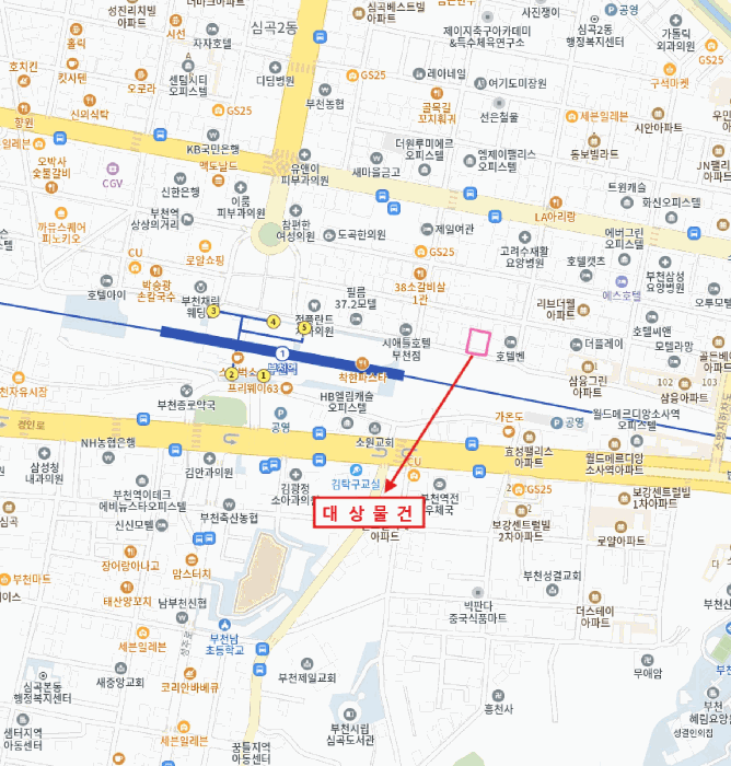 경기 부천시 원미구 심곡동 근린생활시설 경매 물건 사진 4 · 2025타경3277