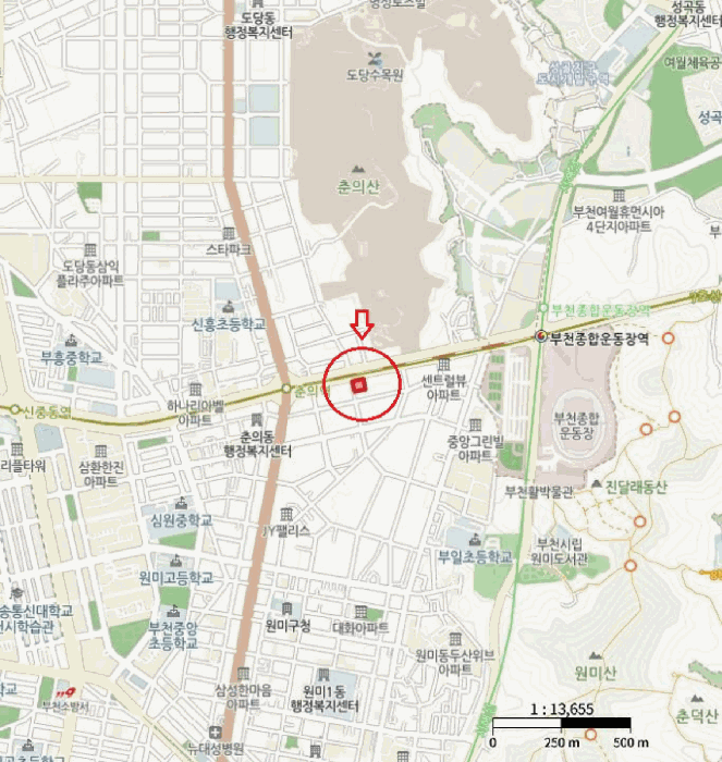 경기 부천시 원미구 춘의동 오피스텔 경매 물건 사진 4 · 2025타경33939