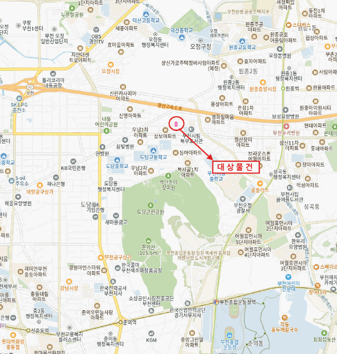 경기 부천시 원미구 도당동 연립주택,다세대,빌라 경매 물건 사진 3 · 2025타경34380