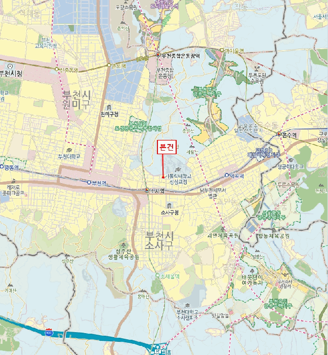 경기 부천시 원미구 소사동 다세대주택 경매 물건 사진 2 · 2025타경35012