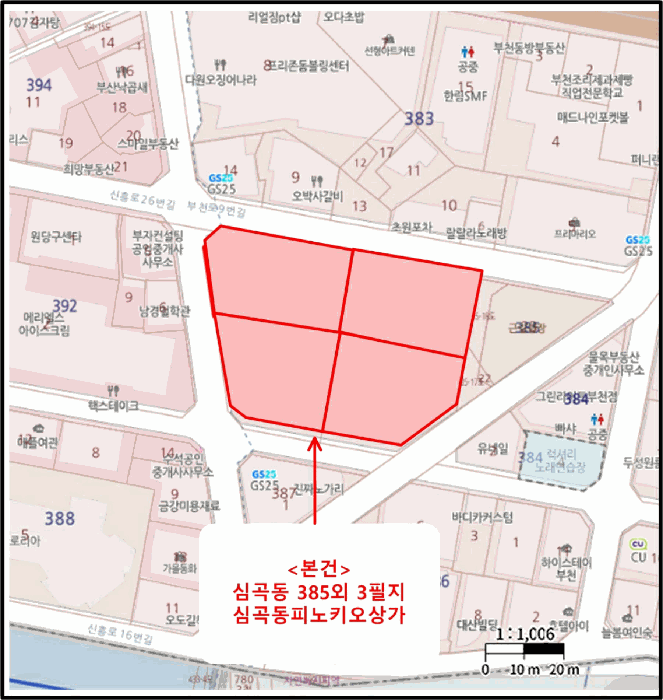 경기 부천시 원미구 심곡동 상가 경매 물건 사진 4 · 2025타경35117