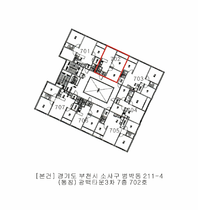 경기 부천시 소사구 범박동 오피스텔 경매 물건 사진