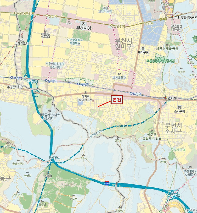 경기 부천시 소사구 송내동 도로 경매 물건 사진 3 · 2025타경35436