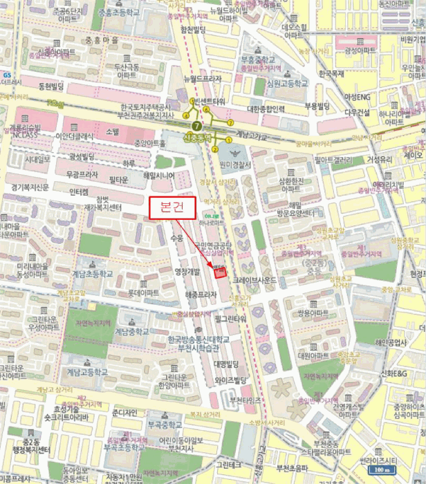경기 부천시 원미구 중동 상가,오피스텔,근린시설 경매 물건 사진