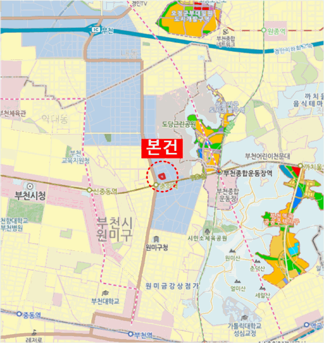 경기 부천시 원미구 춘의동 상가,오피스텔,근린시설 경매 물건 사진 5 · 2026타경207