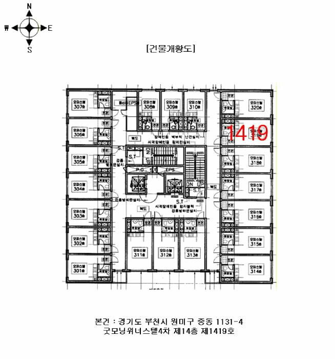 경기 부천시 원미구 중동 오피스텔 경매 물건 사진 2 · 2026타경30242