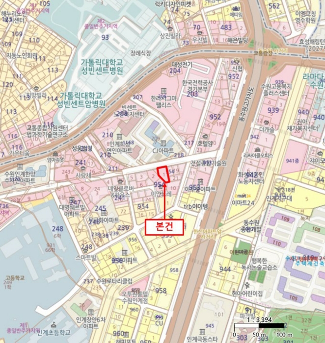 경기 수원시 팔달구 인계동 업무시설 경매 물건 사진 2 · 2024타경103143