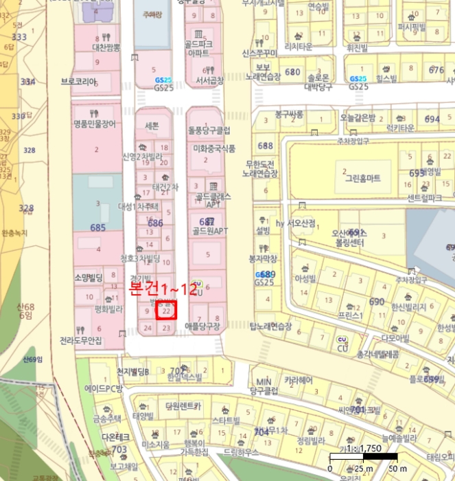 경기 오산시 궐동 다세대 경매 물건 사진 3 · 2024타경73273