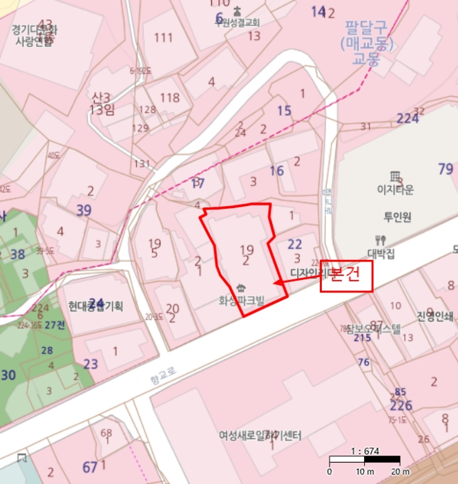 경기 수원시 팔달구 교동 업무시설 경매 물건 사진 3 · 2024타경94287