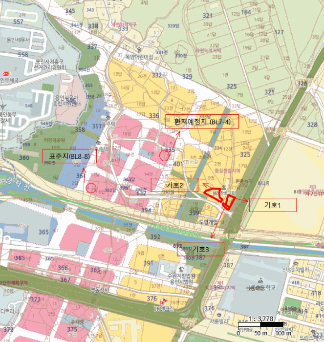 경기 용인시 처인구 역북동 대지 경매 물건 사진 6 · 2024타경94324