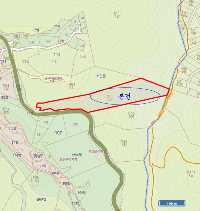 경기 용인시 처인구 해곡동 임야 경매 물건 사진 3 · 2024타경97989