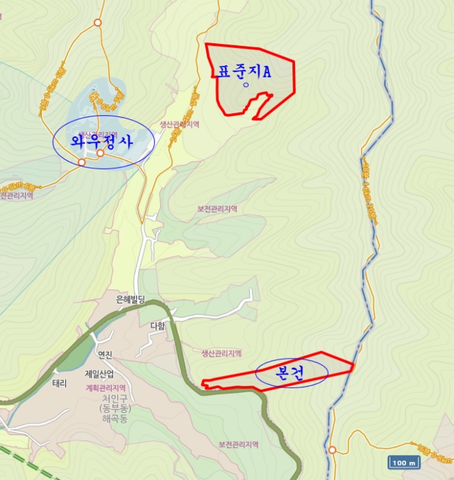 경기 용인시 처인구 해곡동 임야 경매 물건 사진 5 · 2024타경97989