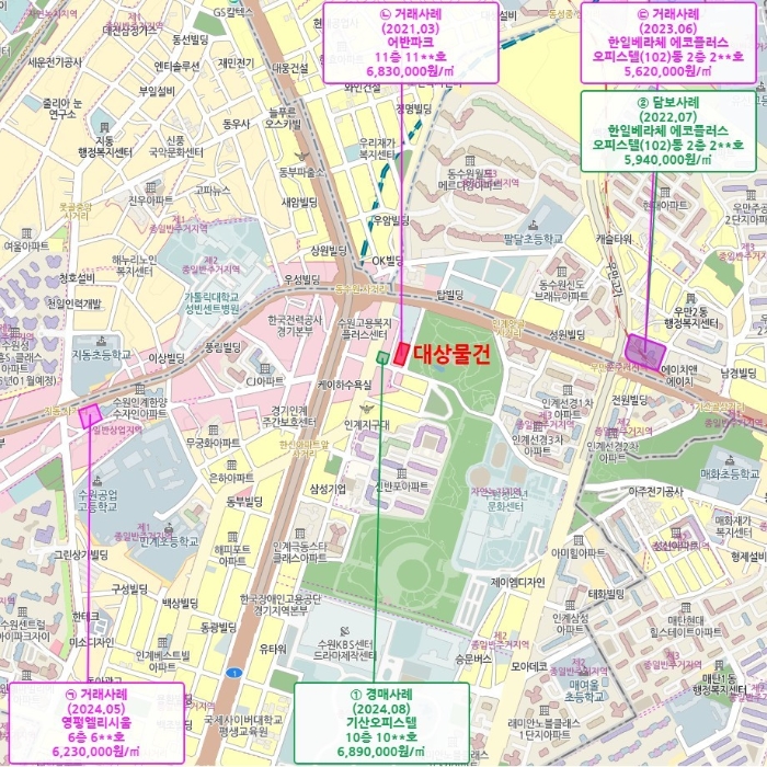 경기 수원시 팔달구 인계동 오피스텔 경매 물건 사진 5 · 2024타경99428