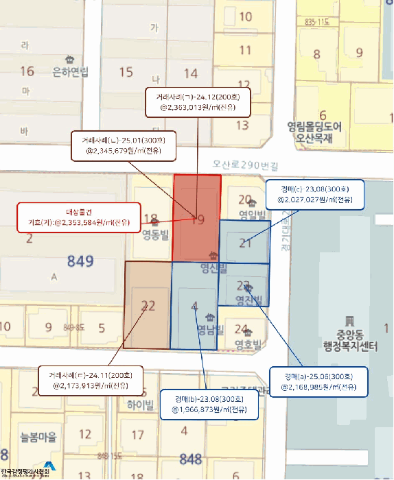 경기 오산시 오산동 다세대주택 경매 물건 사진 2 · 2025타경1234