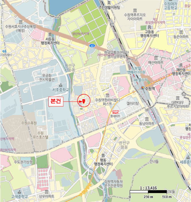 경기 수원시 권선구 서둔동 연립주택,다세대,빌라 경매 물건 사진 3 · 2025타경1377