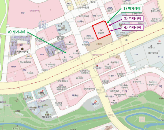 경기 수원시 권선구 금곡동 상가,오피스텔,근린시설 경매 물건 사진 4 · 2025타경1383