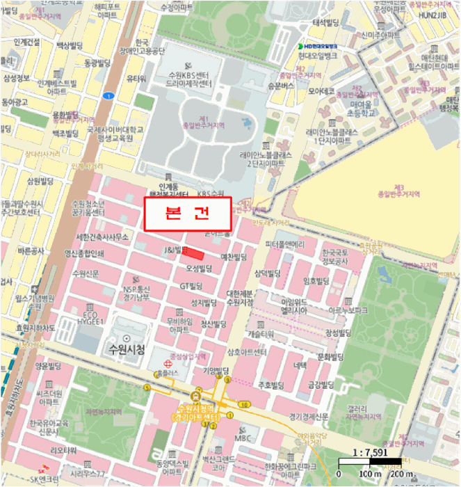 경기 수원시 팔달구 인계동 상가,오피스텔,근린시설 경매 물건 사진 3 · 2025타경1628