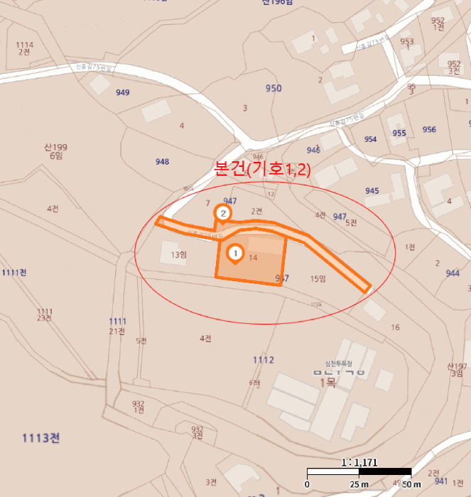 경기 화성시 양감면 대지 경매 물건 사진 6 · 2025타경1968