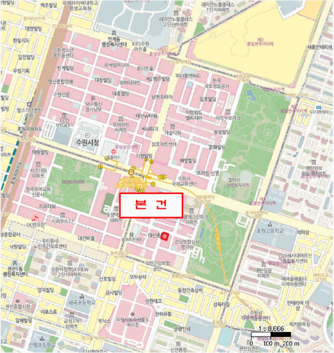 경기 수원시 팔달구 인계동 상가,오피스텔,근린시설 경매 물건 사진 4 · 2025타경55109