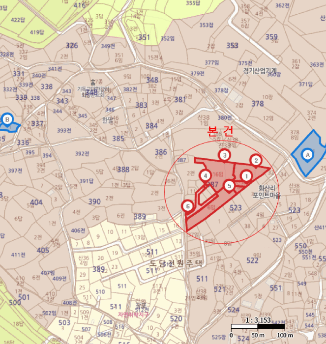 경기 화성시 우정읍 도로 경매 물건 사진 6 · 2025타경55458