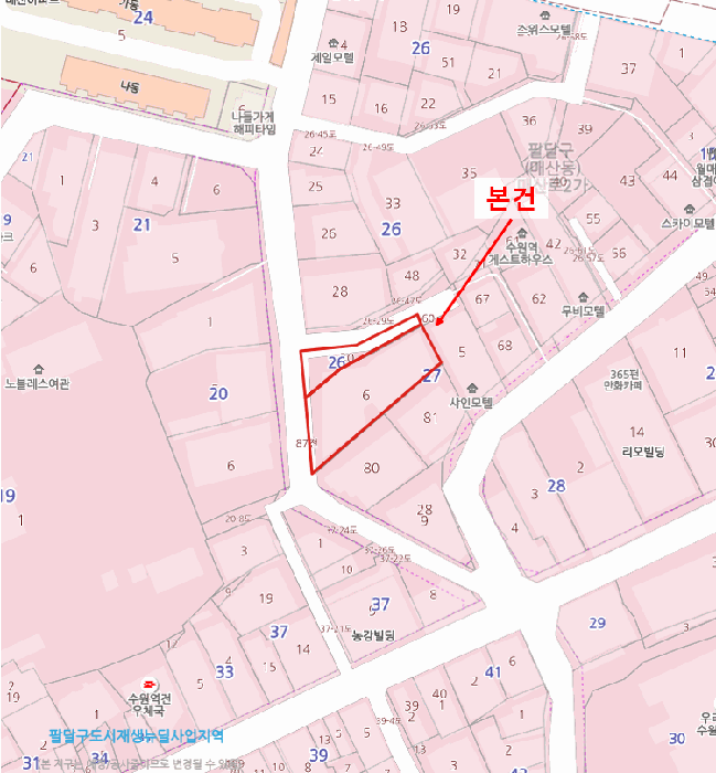 경기 수원시 팔달구 숙박시설 경매 물건 사진 3 · 2025타경55461